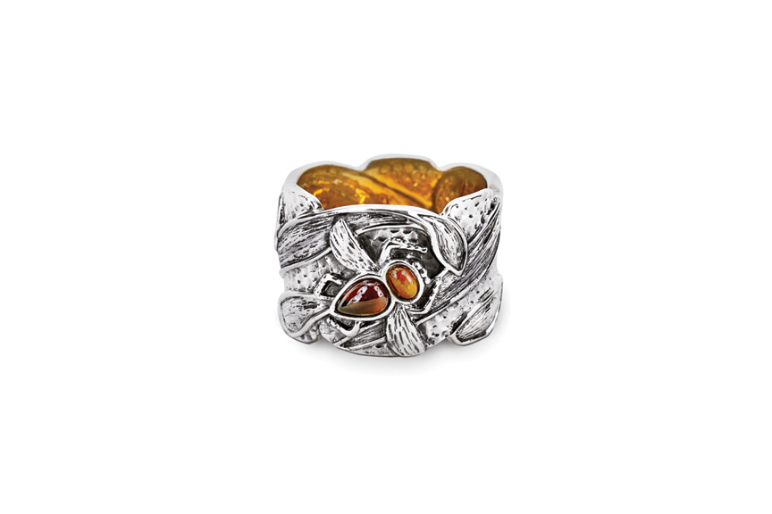 Galmer Silver Bee Napkin Ring