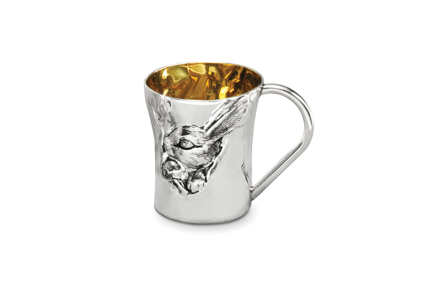 Galmer Silver Rabbit Baby Cup