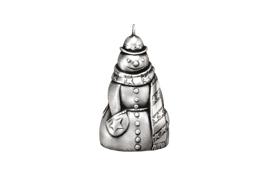Galmer Silver Snowman Ornament