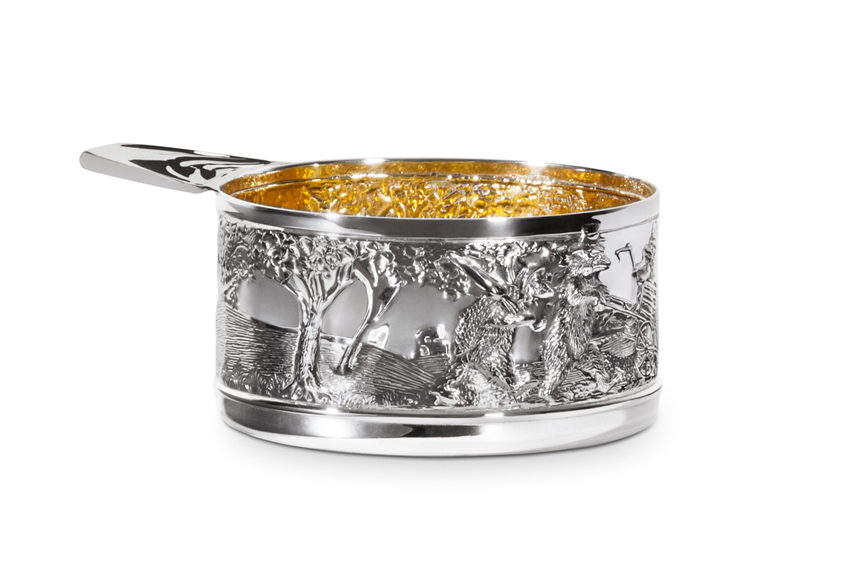 Galmer Silver Bear Porringer