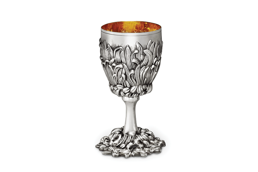 Galmer Silver Chrysanthemum Goblet