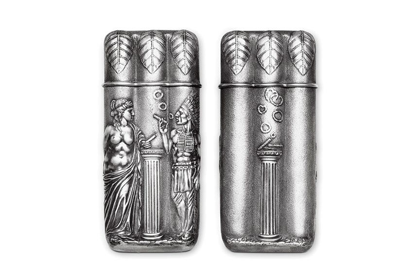 Galmer Silver Cigar Case