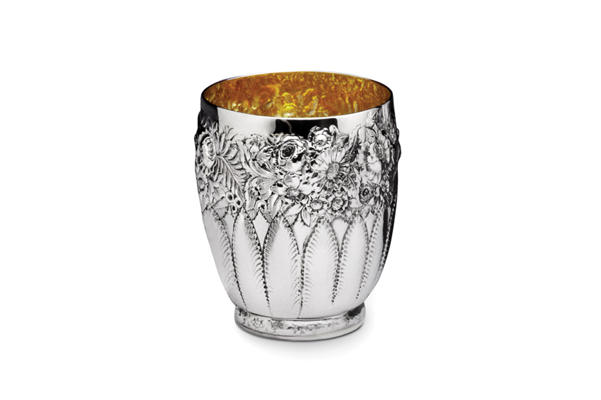 Galmer Silver Floral Bouquet Cup