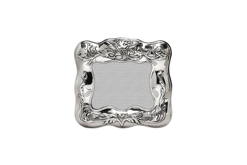 Galmer Silver Floral Frame