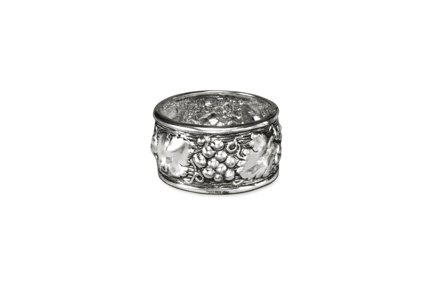 Galmer Silver Grape Napkin Ring