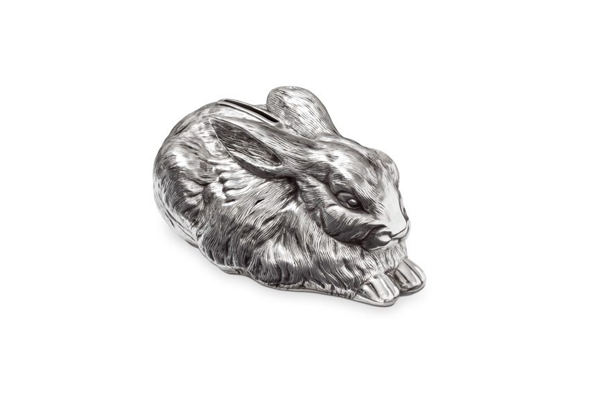 Galmer Silver Rabbit Bank