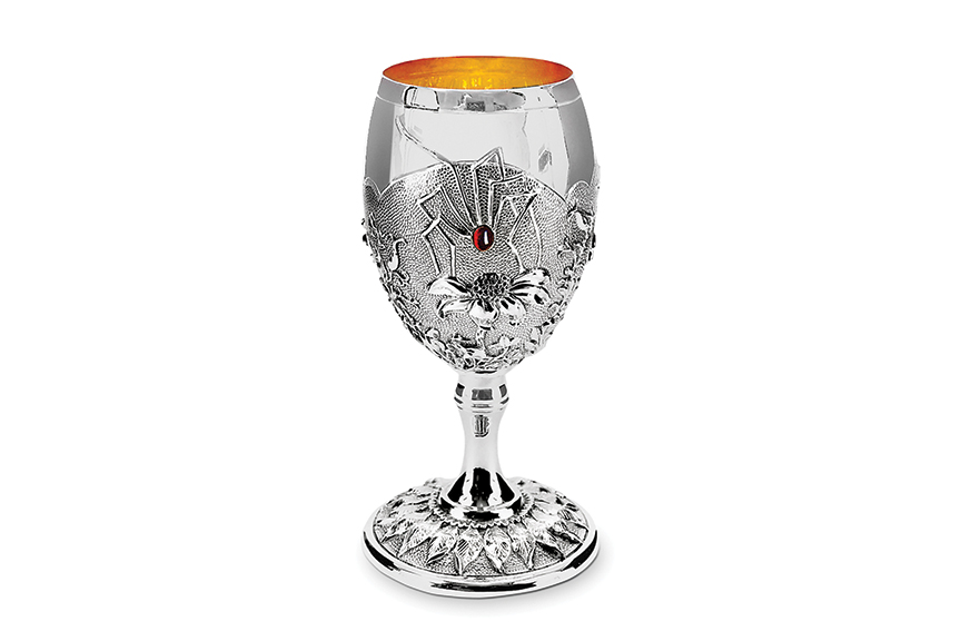 Galmer Silver Spider Goblet